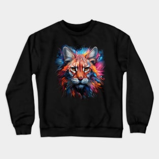 American Bobcat Rainbow Crewneck Sweatshirt